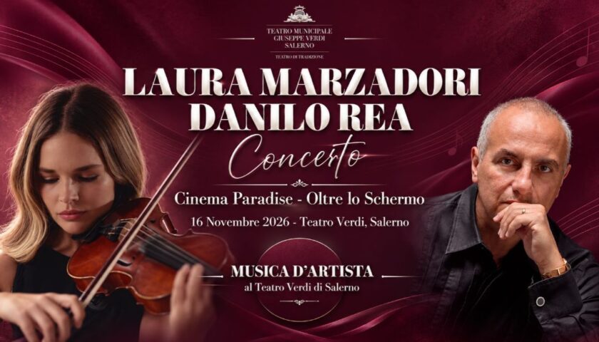 Danilo Rea a Salerno: cinema e musica al Teatro Verdi