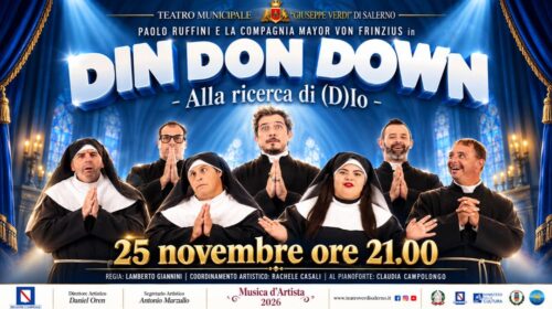 Din Don Down a Salerno: Paolo Ruffini al Teatro Verdi
