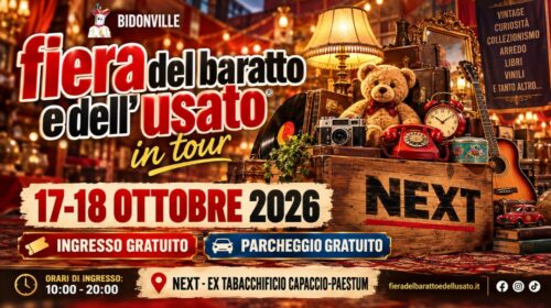 Fiera del Baratto a Paestum: 150 stand e ingresso gratis