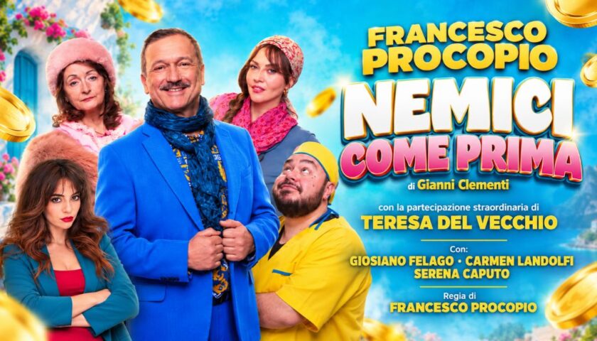 Nemici come prima a Salerno: Procopio dal 6 novembre