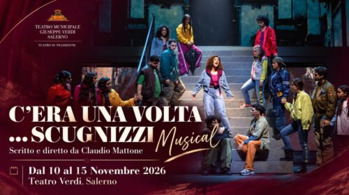 Scugnizzi torna a Salerno: sei repliche al Teatro Verdi