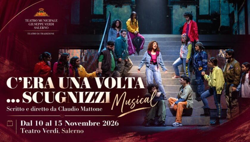 Scugnizzi torna a Salerno: sei repliche al Teatro Verdi
