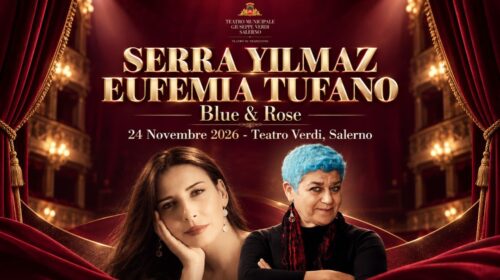 Serra Yilmaz a Salerno: Blue & Rose al Teatro Verdi