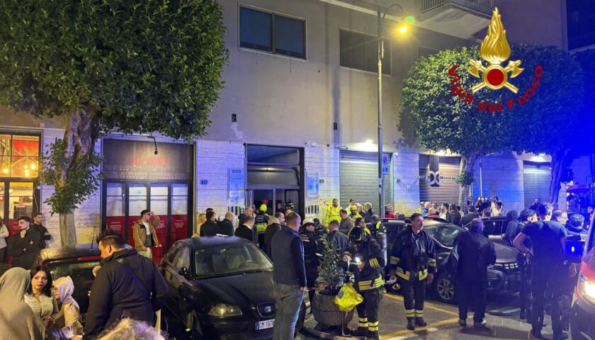 Nocera Inferiore, paura e fiamme: evacuati 60 appartamenti in piazza Trieste e Trento