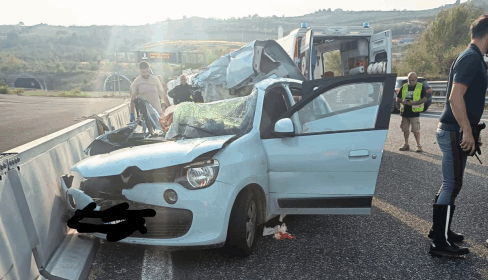 Campagna, tragico schianto sull’A2: un morto Campagna, tragico schianto sull’A2: un morto