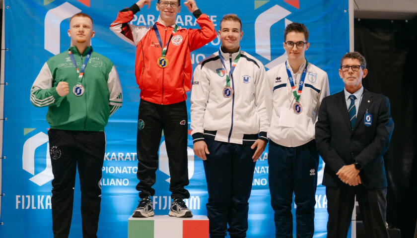 Parakarate, il salernitano 18enne Matteo Puglia conquista il titolo italiano
