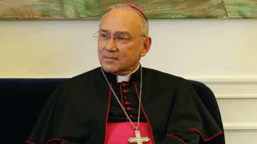 A Pontecagnano visita di Monsignor Edgar pena Parra, il nuovo nunzio apostolico in Italia A Pontecagnano visita di Monsignor Edgar pena Parra, il nuovo nunzio apostolico in Italia