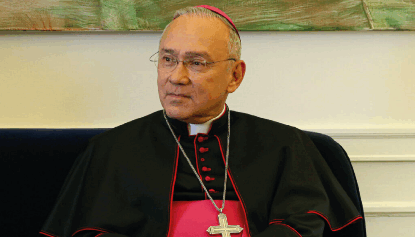 A Pontecagnano visita di Monsignor Edgar pena Parra, il nuovo nunzio apostolico in Italia