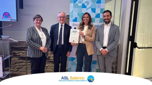 Progetto dedicato all’umanizzazione delle cure, l’Asl Salerno premiata a Roma alla XV edizione del Premio Andrea Alesini Progetto dedicato all’umanizzazione delle cure, l’Asl Salerno premiata a Roma alla XV edizione del Premio Andrea Alesini