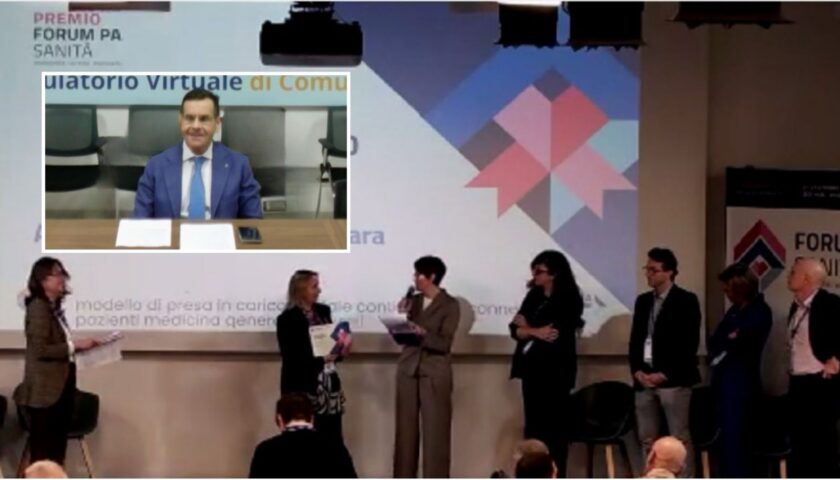 L’Asl Salerno vince il Premio Forum Pa Sanità 2026 con la Rete Sociosanitaria Digitale di Prossimità