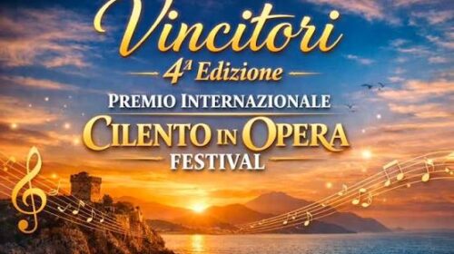 Cultura ed eccellenza a Palazzo Sant’Agostino: al via la 4ª edizione del Premio Internazionale “Cilento in Opera Festival”