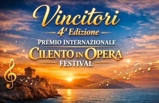 Cultura ed eccellenza a Palazzo Sant’Agostino: al via la 4ª edizione del Premio Internazionale “Cilento in Opera Festival”