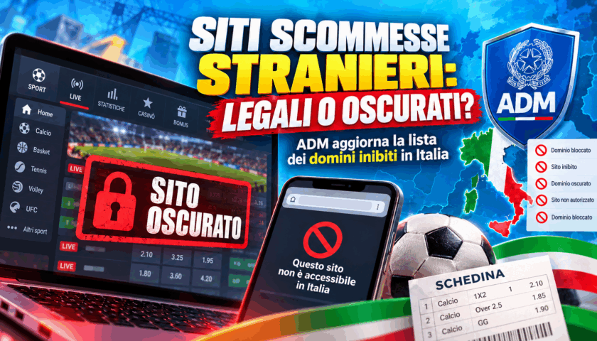 Scommesse estere, 61 nuovi siti oscurati: come capire se un bookmaker è davvero autorizzato