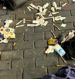 Discariche di siringhe in pieno centro: “Intervenga subito Salerno Pulita” Discariche di siringhe in pieno centro: “Intervenga subito Salerno Pulita”