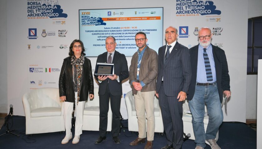 XXVIII Bmta Paestum, è il giorno del turismo archeologico subacqueo.