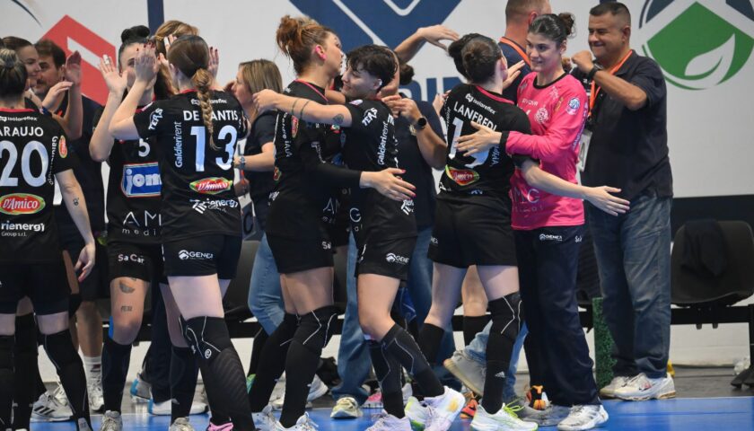 European Cup, Jomi Salerno-Dunajská Streda 25-25: tutto aperto in vista del ritorno