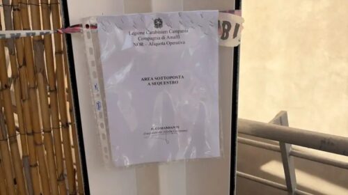 Scala, abusivismo edilizio vicino al Duomo San Lorenzo: sotto sequestro una struttura Scala, abusivismo edilizio vicino al Duomo San Lorenzo: sotto sequestro una struttura