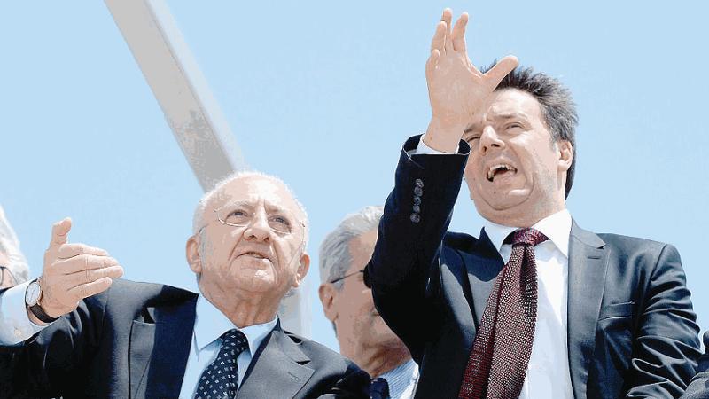 Renzi da Bruno Vespa ufficializza la presenza di De Luca alla Leopolda