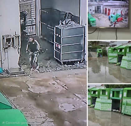 Scafati, ladri nell’isola ecologica incastrati dalle telecamere. Il sindaco: “Gli stessi di qualche  settimana fa”
