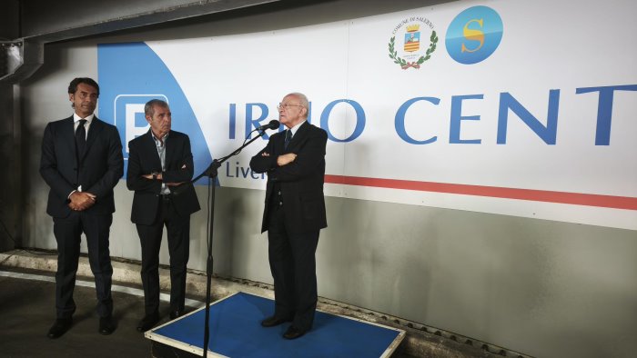Inaugurato il parcheggio Irno Center