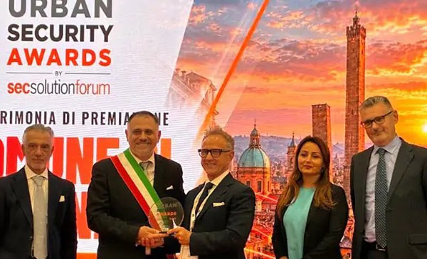 Sicurezza, il Comune di Atrani premiato a Bologna