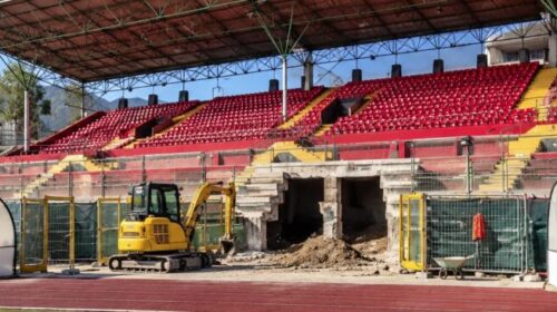 Lavori senza permessi, sigilli allo stadio San Francesco di Nocera Inferiore