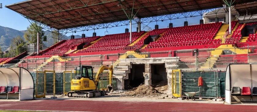 Lavori senza permessi, sigilli allo stadio San Francesco di Nocera Inferiore